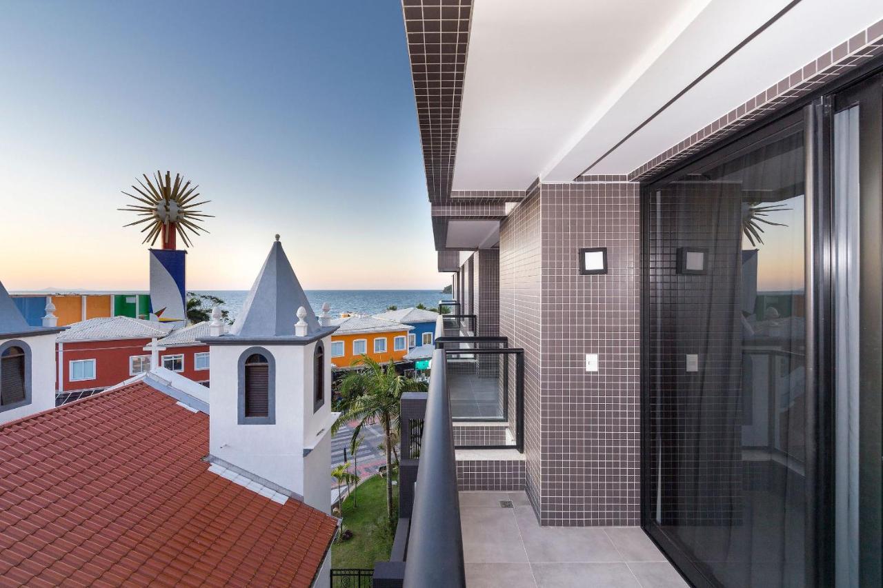 Aion Suites 204 - Compacto E Luxuoso Loft - Rooftop Com Piscina E Academia - A Poucos Passos Da Praia Bombinhas Ngoại thất bức ảnh